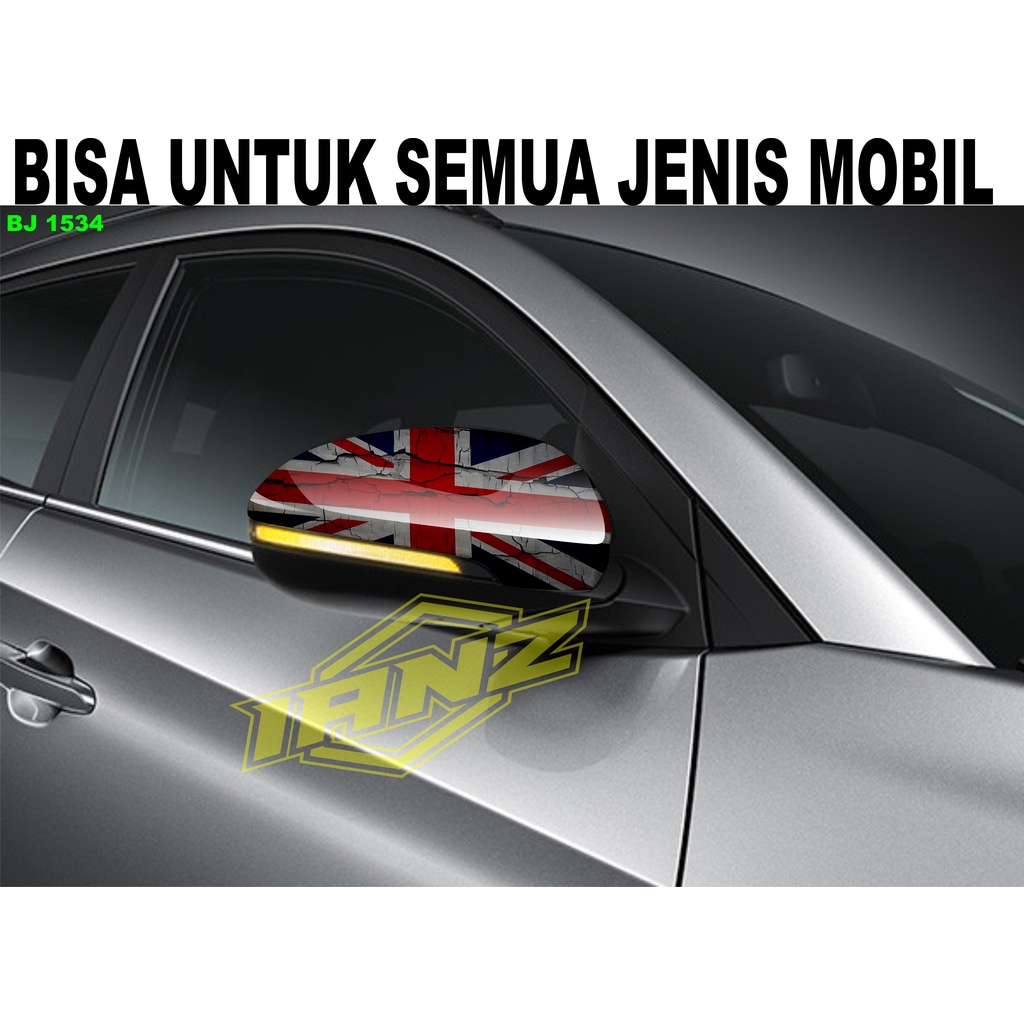 STIKER VARIASI SPION MOBIL BENDERA INGGRIS / STIKER MOBIL / STIKER SPION BENDERA