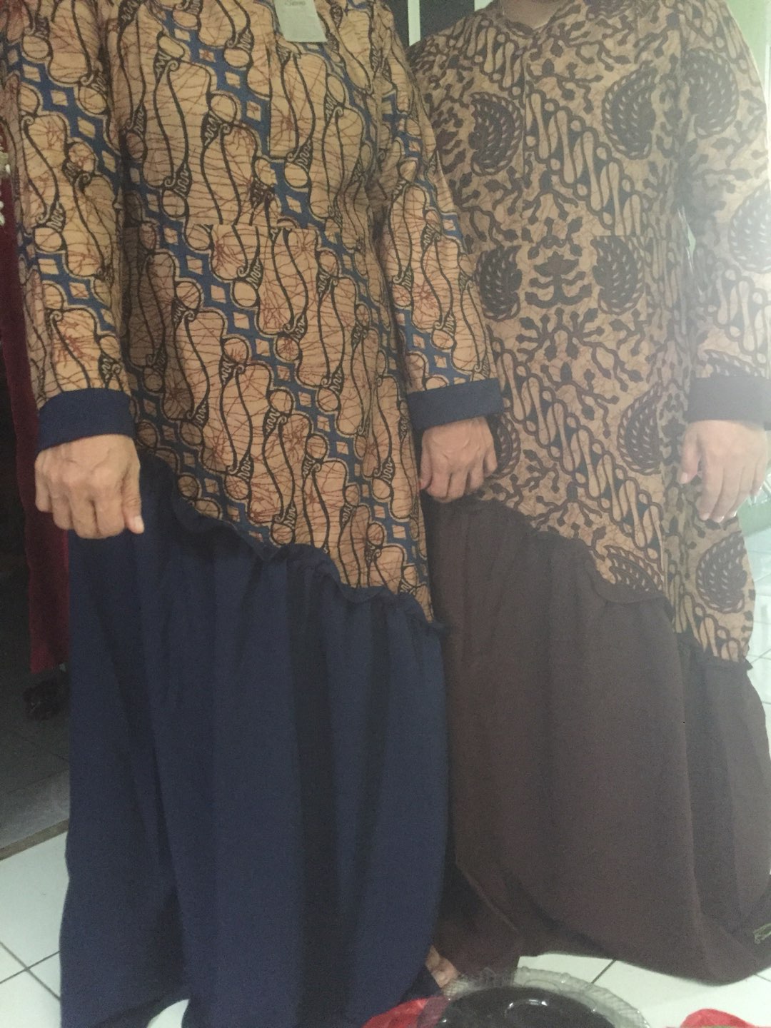 Gamis Batik Terlaris Moyif Kubis.manggar Kipas  Terlaris