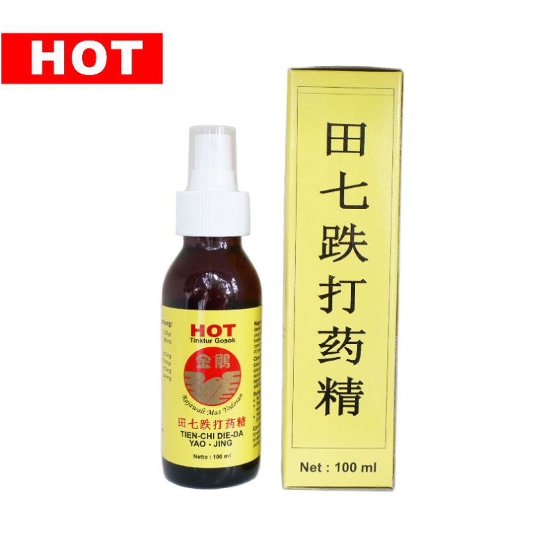 Obat Gosok Tinktur Rajawali Mas Yodosan Nyeri Otot Sendi Pegal Linu Keseleo Hot Panas 100 ml dan 60 