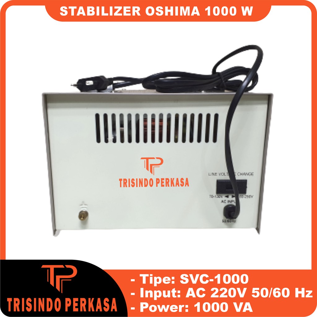 Stabilizer Oshima 1000watt 1000 Watt 1000w Svc 1000