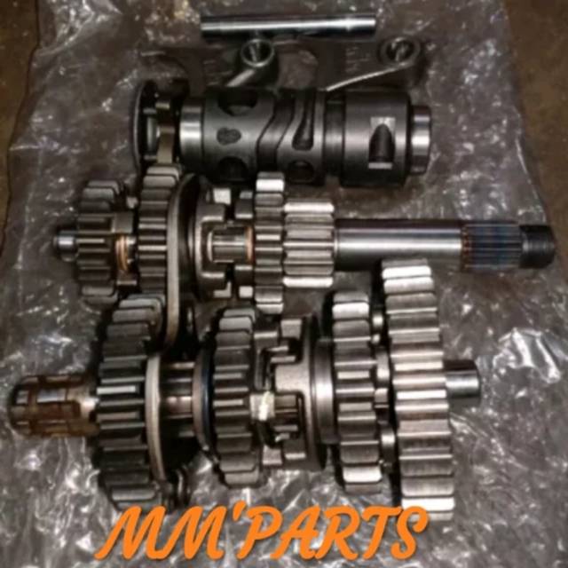 Gear Gigi rasio supra x 125 old