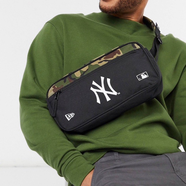 Jual New Era Ny Yankees Waist Bag In Black And Camo Original Indonesia Shopee Indonesia