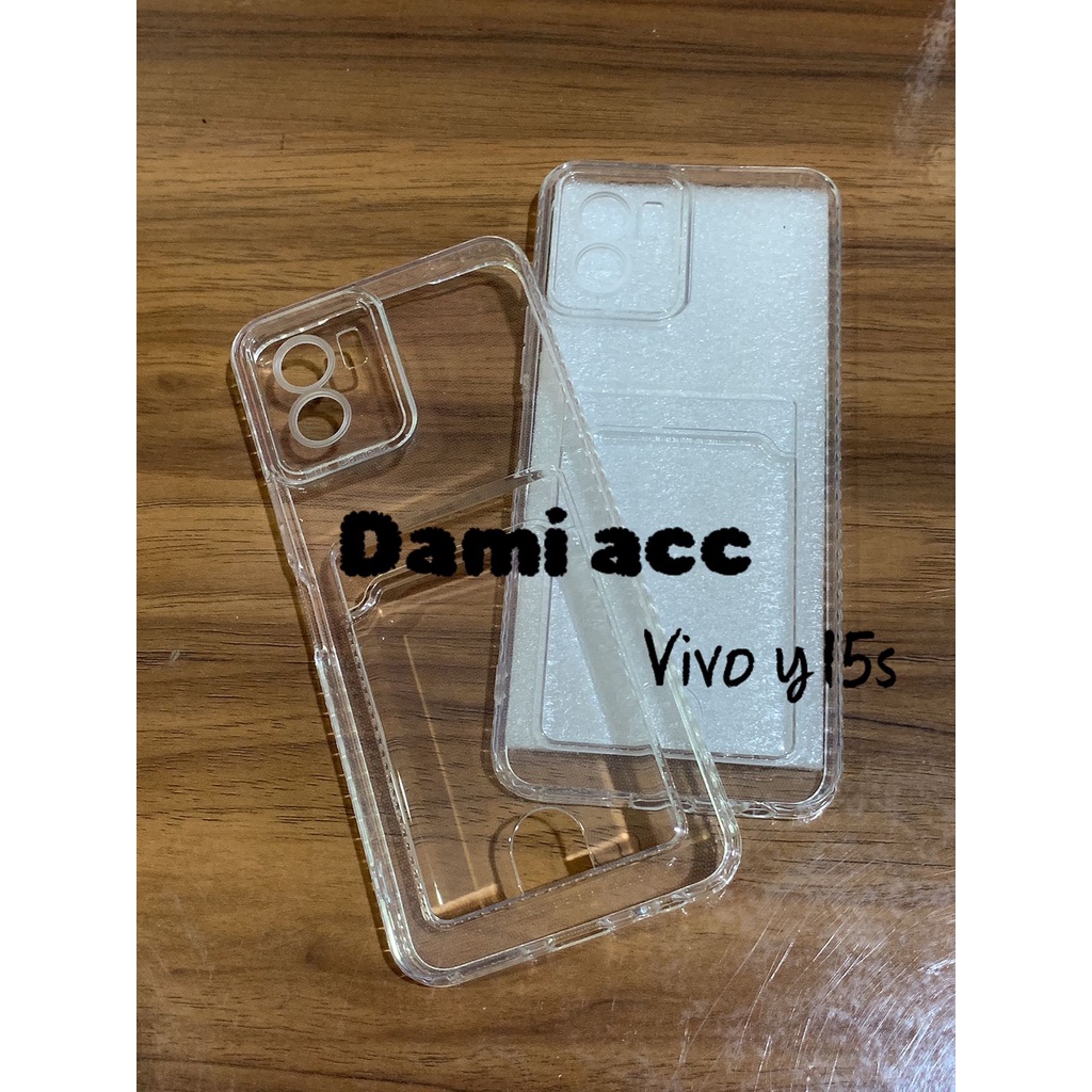 clear card case vivo v20 y01 y15s v21 4g v21 5g v23 5g v23e y1s y91c y12 y15 y17 y12i y12s y20 y20s 