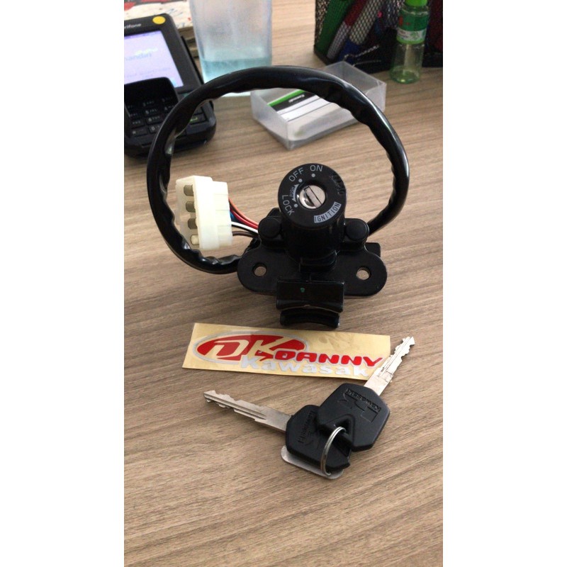 Kunci kontak ninja 250fi karbu original