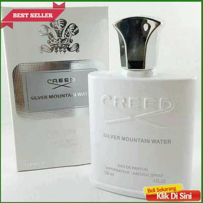 Parfum Pria Creed Silver Mountain / Parfum Wanita Creed Silver KW