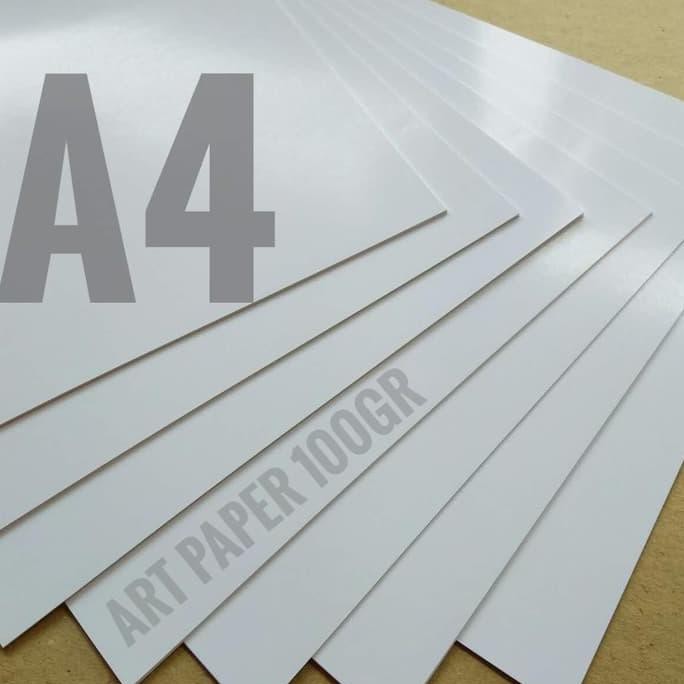 

Kertas Art Paper 100 Gsm Uk A4 / 21Cm X 29,7Cm ( Isi 500 Lembar ) Mayastore11