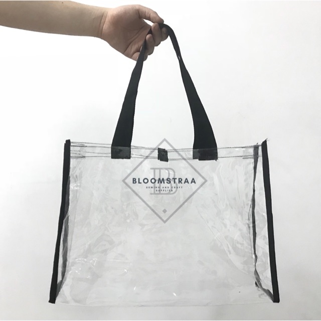 Tas Mika transparan Tas Souvenir mika transparant Tote Bag plastik