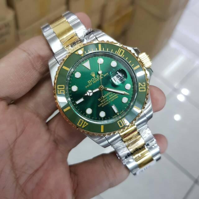 Jam Tangan Rolex Submariner Stainless Metic Japan Grade AAA