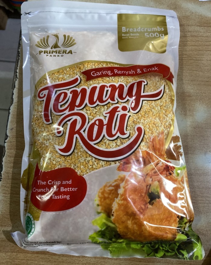 

Tepung roti mix 500 gr / bread crumb