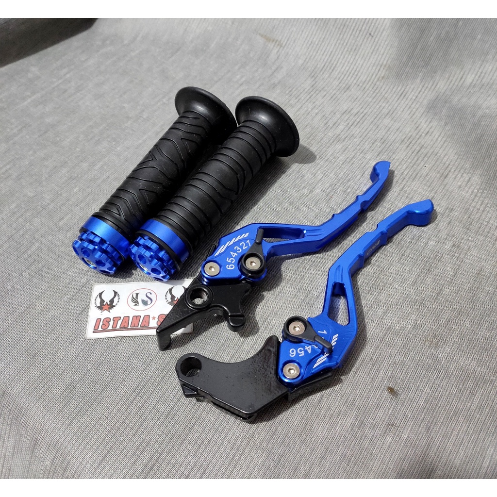 PAKET Handle Rem Kopling Variasi Tiger , sonic , CB150 , CBR ,CBR 150R, Satria Fu , Verza , GL pro dan handgrip RING variasi