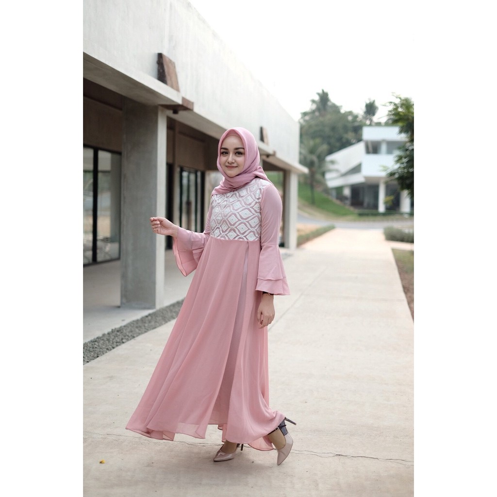 Download Dress  Hijab Kondangan  PNG Fashion Stylish