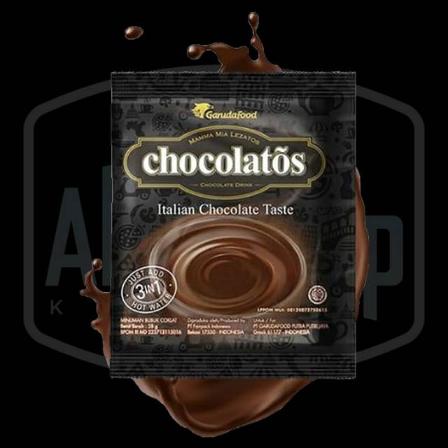 

CHOCOLATOS DRINK Minuman Coklat Panas Italian Chocolate Taste Rasa Cokelat Itali