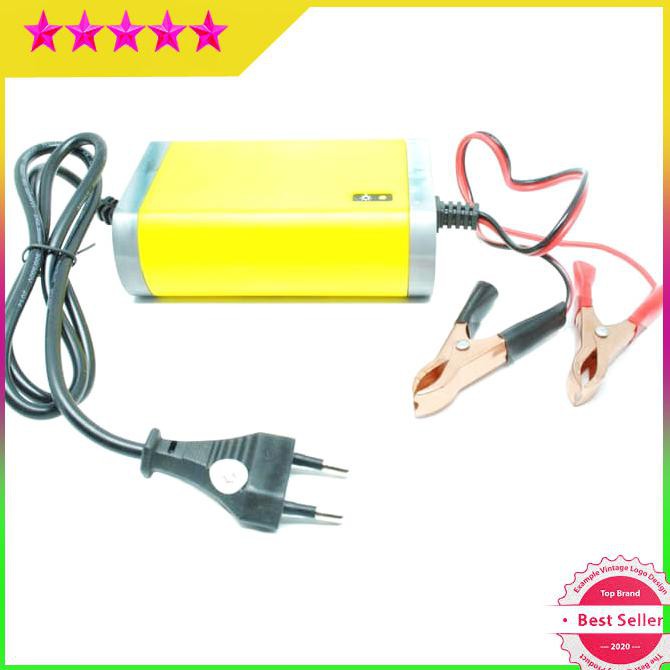 ACC HP MURAH ALAT CAS AKI MOTOR MOBIL PORTABLE MOTORCRYCLE CAR BATTERY CHARGER 12V BERKUALITAS