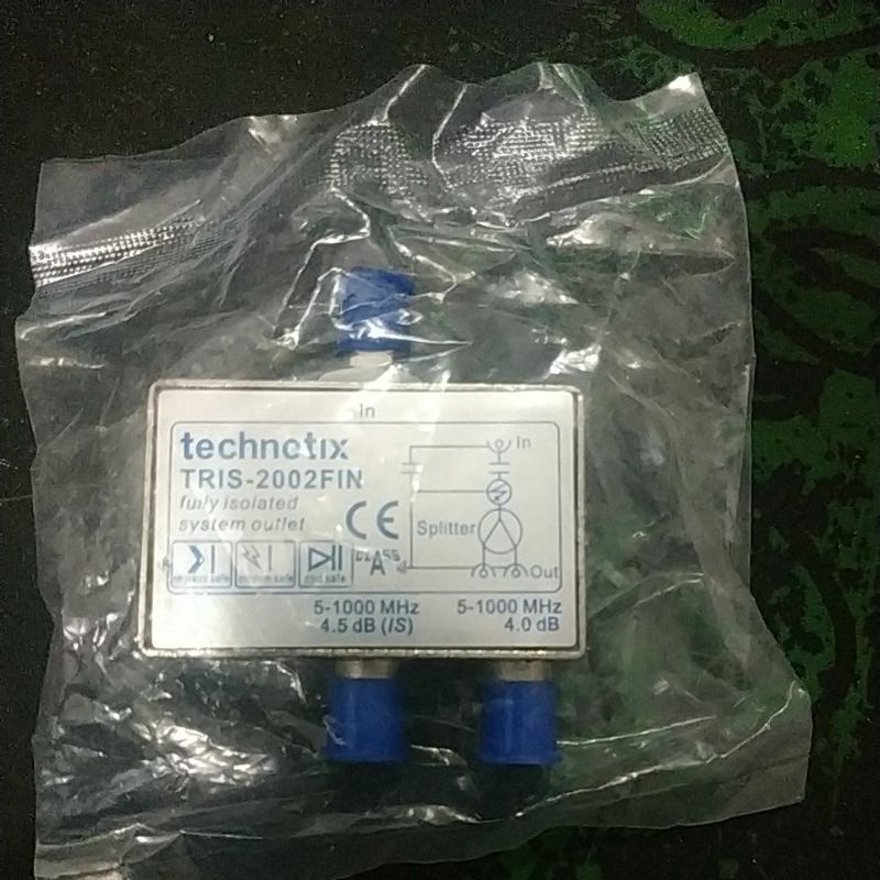 SPLITER ANTENA TV  2 WAY NEW