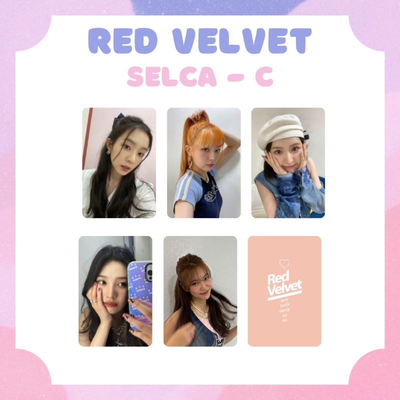 [RED VELVET] PHOTOCARD SELCA RED VELVET #2 ‼️ BACA DESKRIPSI ‼️