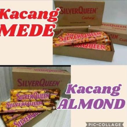 

Baru WKDZ8 SILVERQUEEN 62 GR Almond & Cashew (LIMITED PROMO) 81