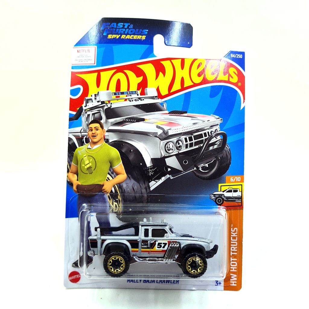 Jual Hot Wheels Rally Baja Crawler Silver Fast Furious Spy Racers Lot D 2022 Shopee Indonesia 3383