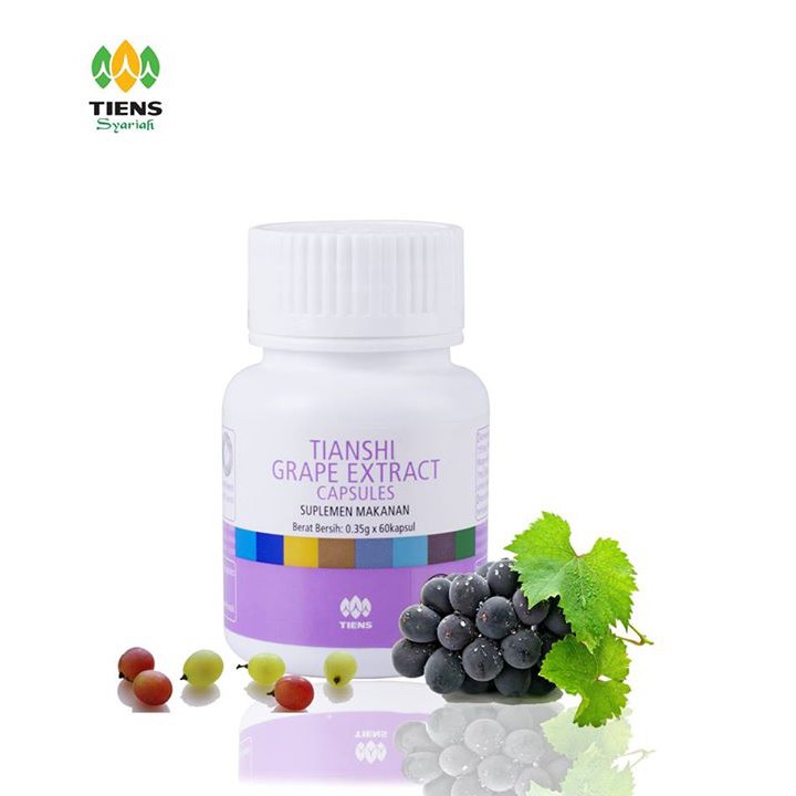 Grape Extract Tiens Tianshi Mengatasi Kolesterol & Darah Tinggi ProdukTiensID