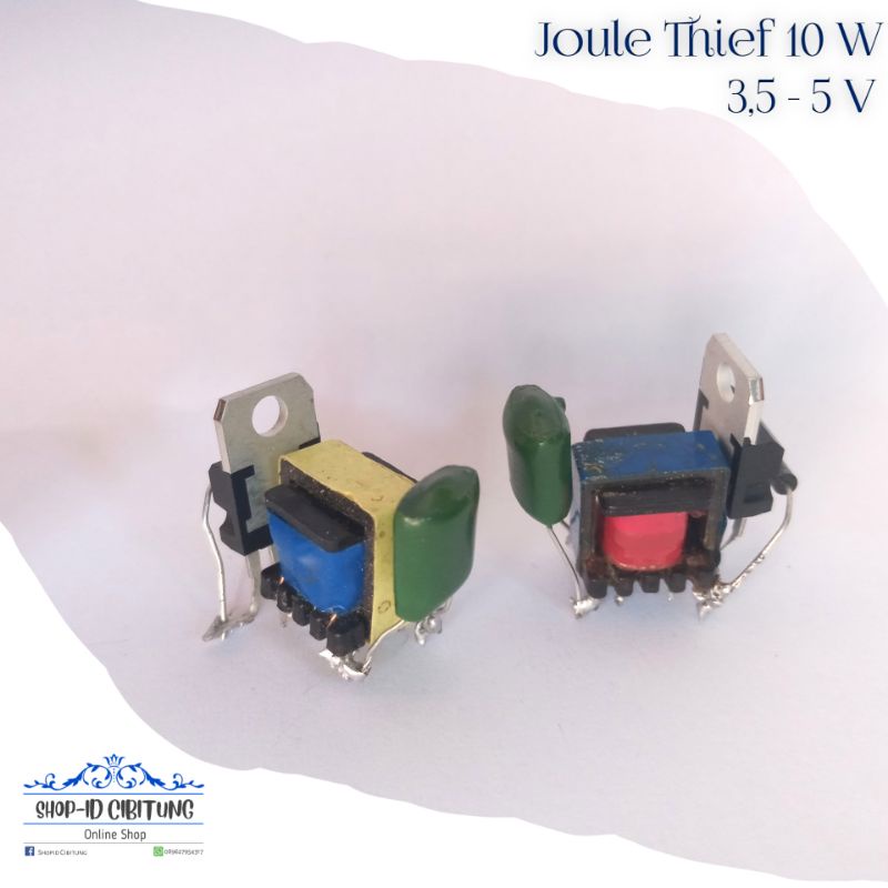 [COD] Kit Joule Thief Mini Inverter Unik output di 3 kaki berbeda in 3,5 - 5 v Dc 10 watt