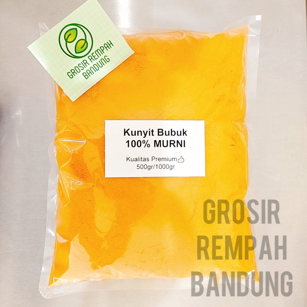 

Kunyit Bubuk / Murni / Kunir / Rempah / Kualitas Terbaik