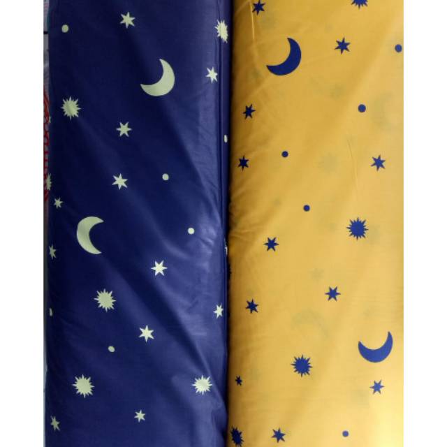 Kain Sprei Minimalis Murah Motif Stary Nite