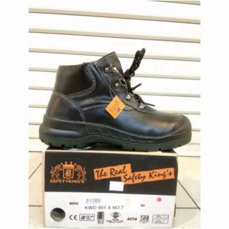 Sepatu Safety King's Kwd 901X Original Kulit Asli