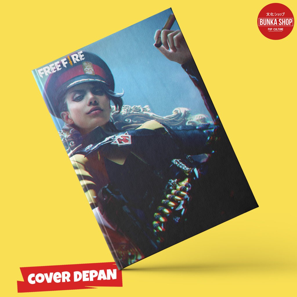 

Note Book Game Free Fire Paloma Hardcover A5 Murah Buku Tulis Buku Catatan