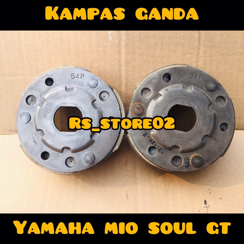 KAMPAS REM BELAKANG YAMAHA MIO SOUL GT ORIGINAL / KAMPAS GANDA MIO SOUL GT RIGINAL
