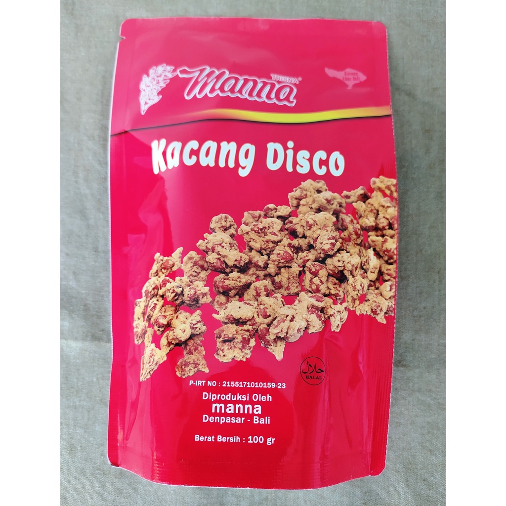 

Kacang Disko Bali Manna (100gr)_oleh oleh khas Bali