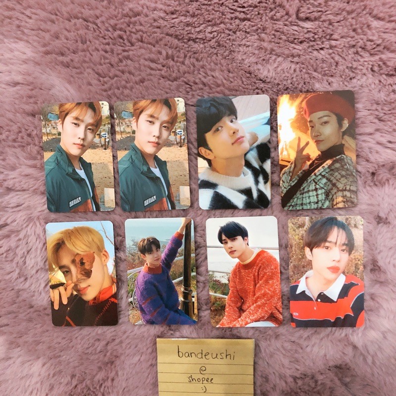 THE BOYZ DAZED PC PHOTOCARD sunwoo younghoon haknyeon new chanhee q changmin kevin jacob