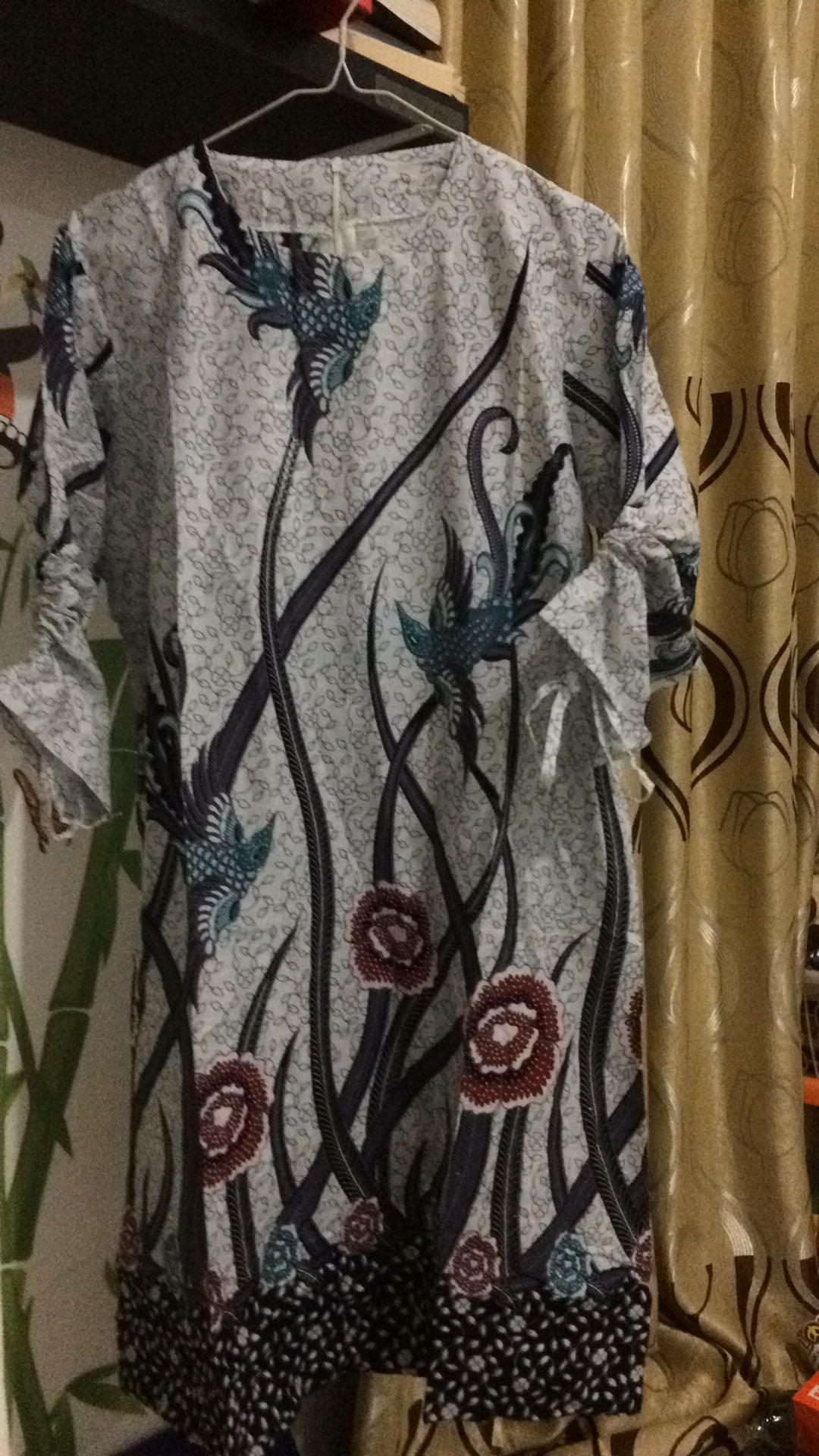 #cod Bayardirumah Tunik Batik Wanita S M L Xl Xxl Jumbo