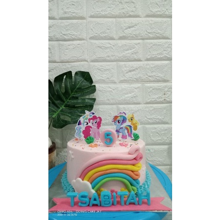 

kue ulang tahun/kue ultah unicorn/kue ultah little pony