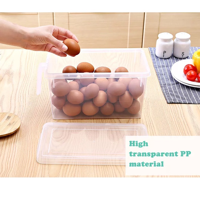 Kontainer Box Kotak Plastik Makanan Tempat Penyimpan Makanan di Kulkas Kitchen Storage Box