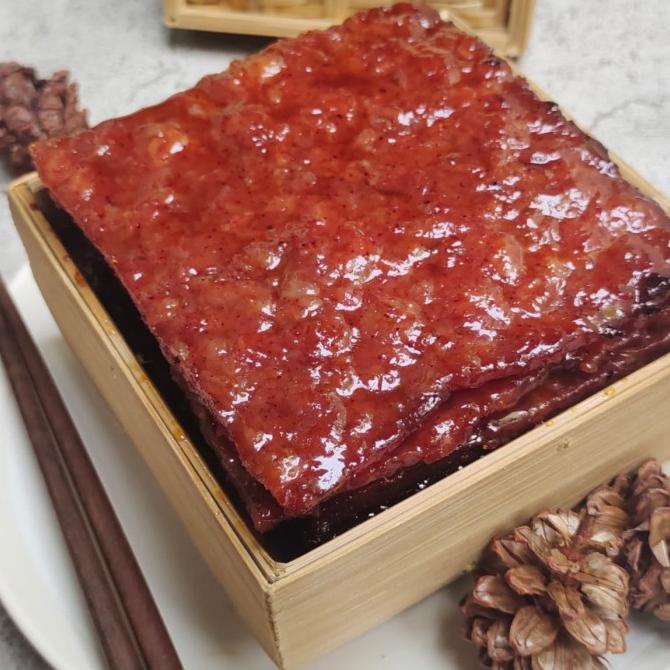 

Dendeng Babi Singapore Bakkwa Bak Kwa Panggang 300 gram