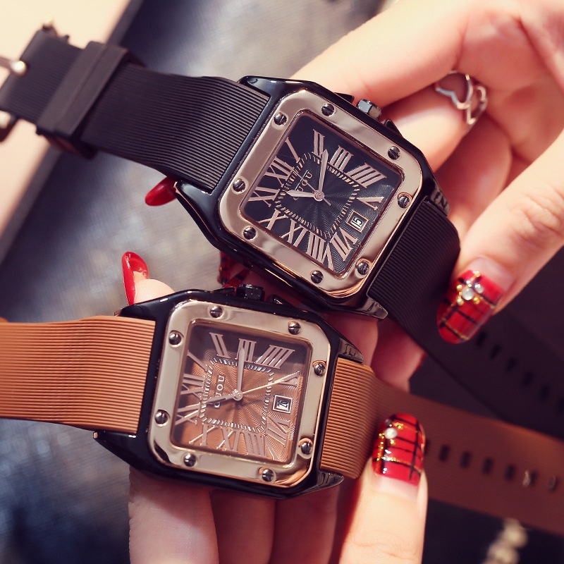 Guou Watch 8154 Square Pribadi Wanita Berjaga-jaga Watch Internet Panas Jangkar Live Kamar Watch Pas