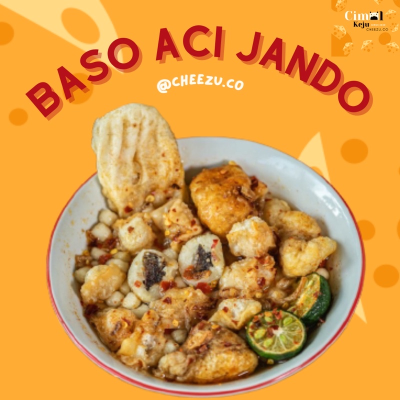 

BASO ACI JANDO (LEMAK SAPI) SUPER GURIH ENAK INCLUDE TOPPING LENGKAP
