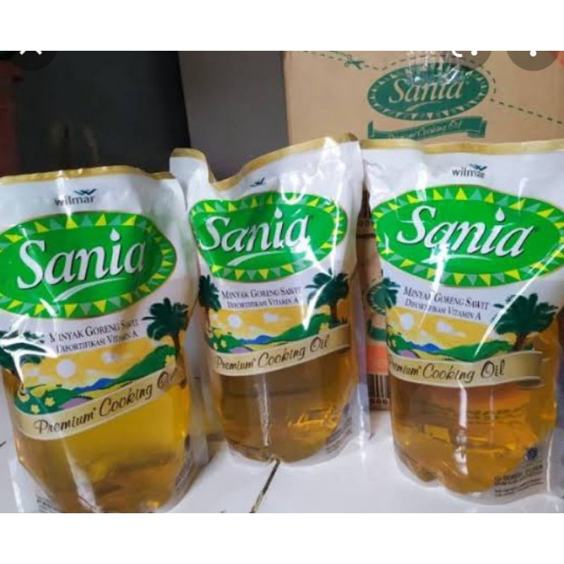 

minyak goreng sania 2Liter 1 dus isi 6pcs