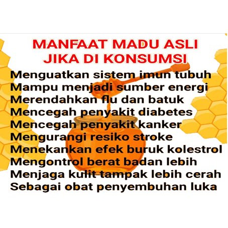 MADU MULTIFLORA BISA BAYAR DITEMPAT