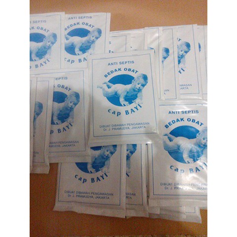 PAKET 25 PCS Bedak Obat Cap Bayi