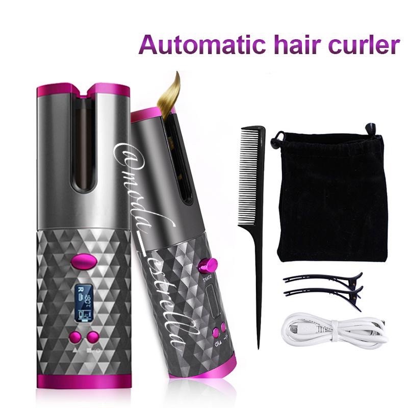 CATOK AUTO CURL ELEKTRIK/ CATOK OTOMATIS MUTER/CATOK CURLY KERITING / Alat pengeriting rambut Keriting