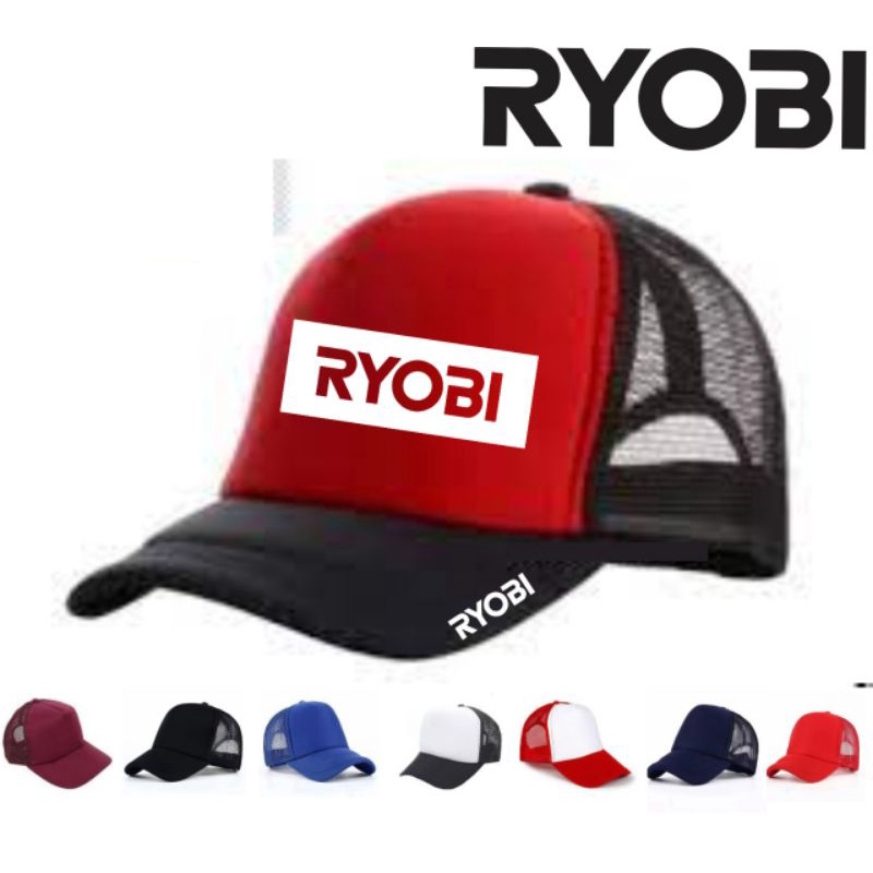 Topi RYOBI topi mancing topi outdoor pelindung panas