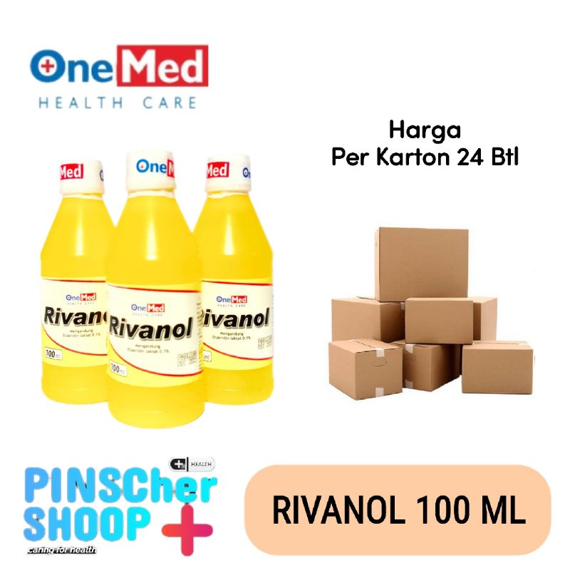 Rivanol 100 Ml Isi 24 Btl Ekonomis / Karton