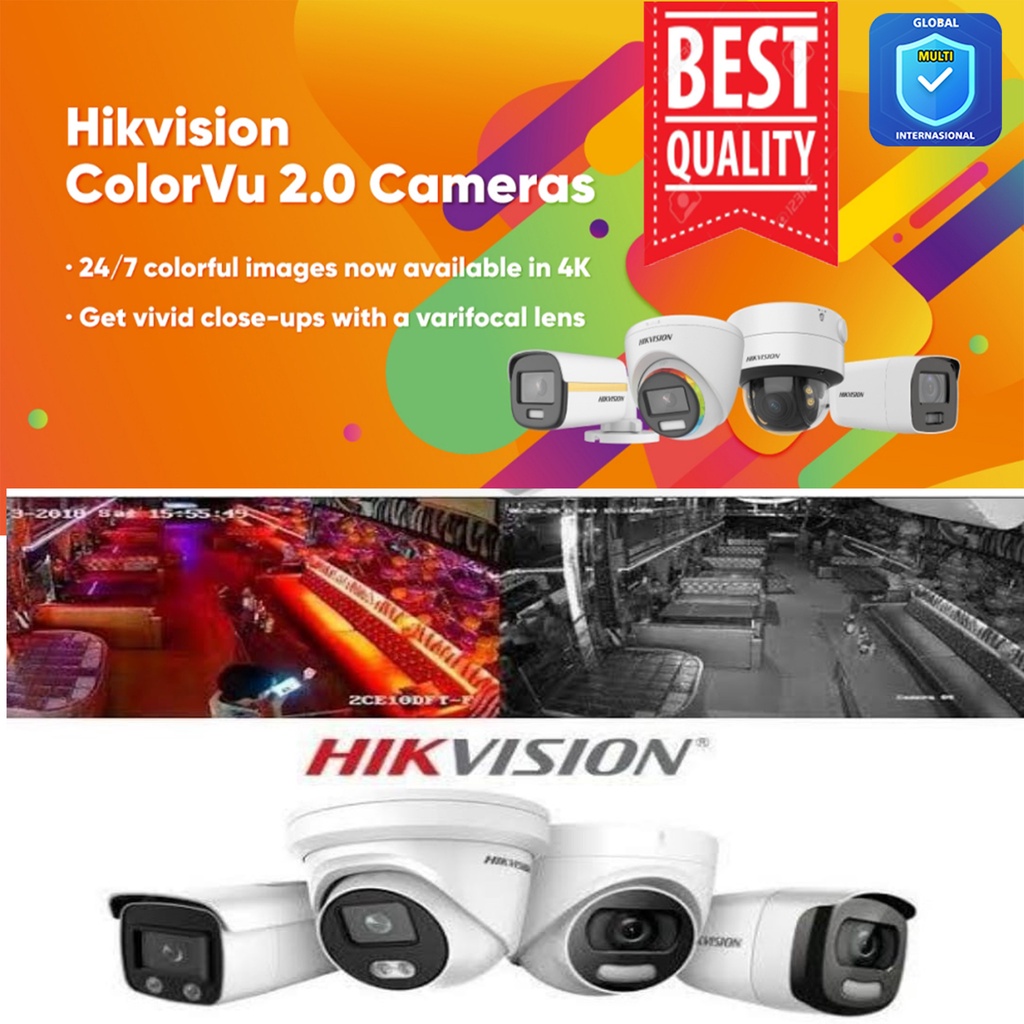 KAMERACCTVANALOGDANIPCAMEHIKVISIONCOLORVUFULLCOLOR24H/7SERIESMODELDS-2CD2T47G2,DS-2CD2147G2,DS-2CE10