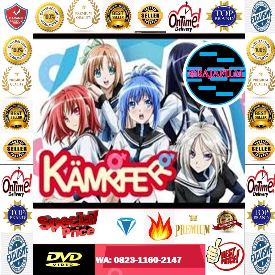 Kaset CD DVD Film Anime Kampfer