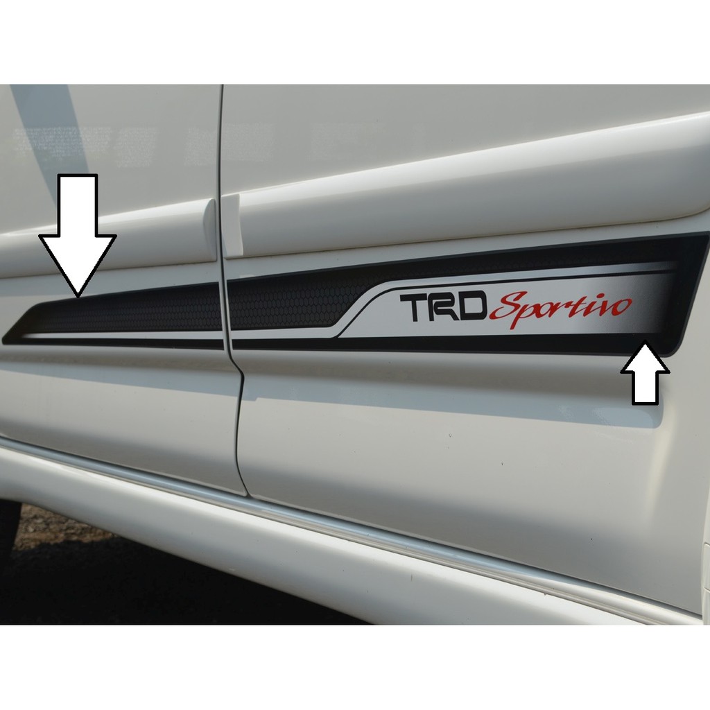 Stiker Body Rush / Terios TRD Sportivo