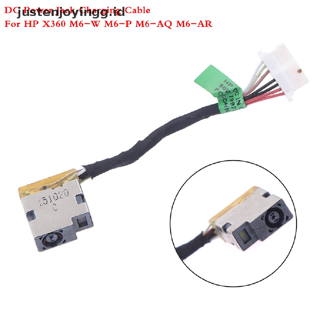 Kabel Konektor Charger Power Jack DC Untuk HP X360 M6-W M6-AQ M6-AR