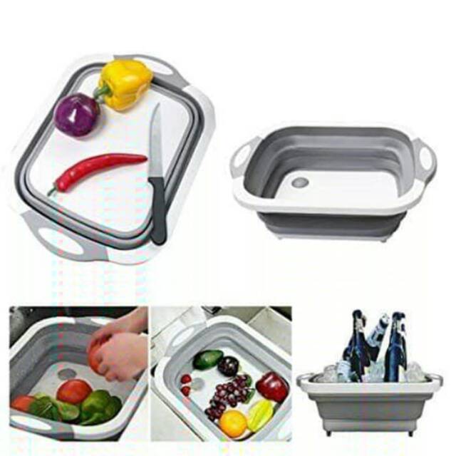 Talenan Baskom / Talenan Plastik / Baskom Lipat