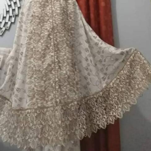 ☻ mukena dewasa mewah model kd ful JUMBO SUTRA ASLI ♖