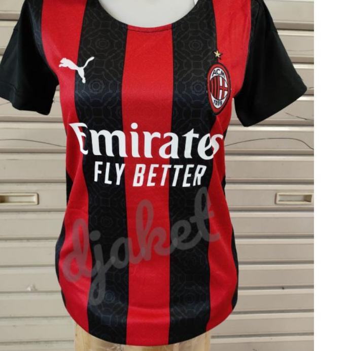 ✹ JERSEY MILAN. HOME LADIES 20 21 2020 2021 BAJU BOLA CEWE GO GRADE ORI THAILAND ♞
