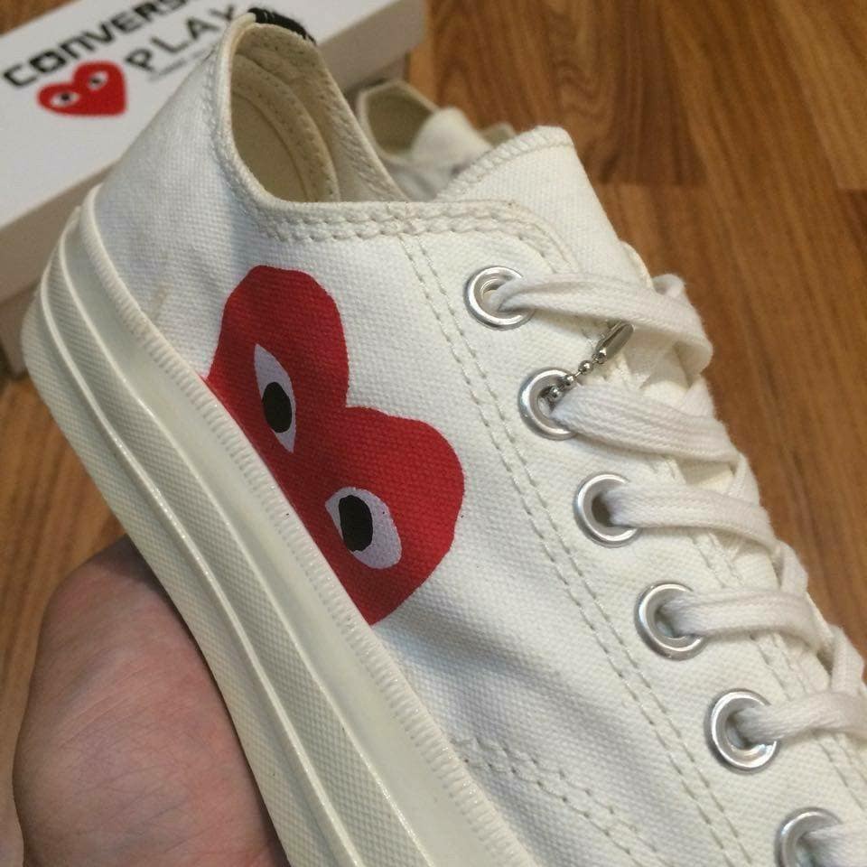 Converse cdg low cream